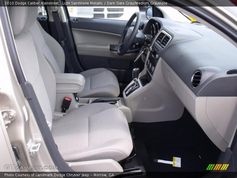 Light Sandstone Metallic / Dark Slate Gray/Medium Graystone 2010 Dodge Caliber Mainstreet
