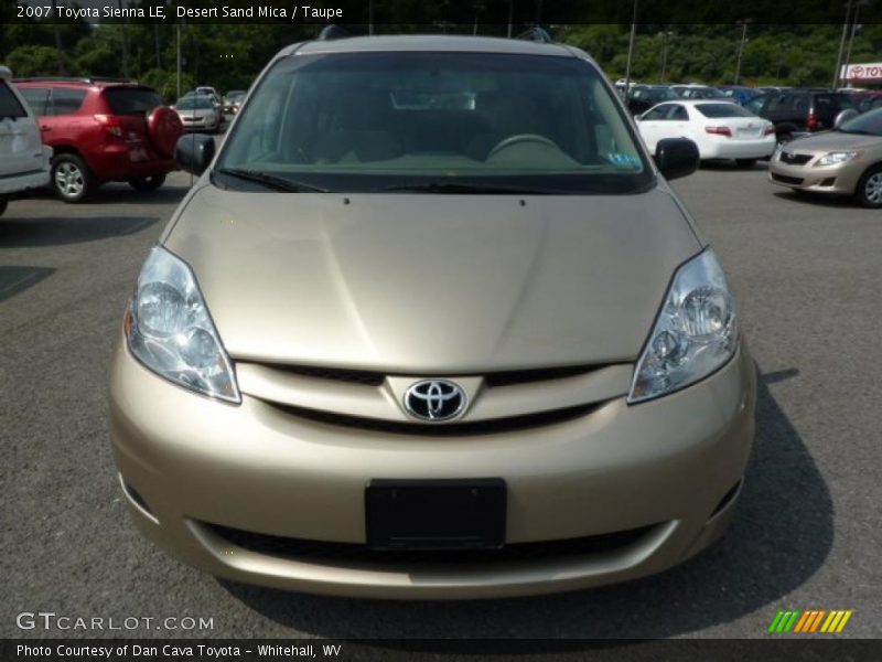 Desert Sand Mica / Taupe 2007 Toyota Sienna LE