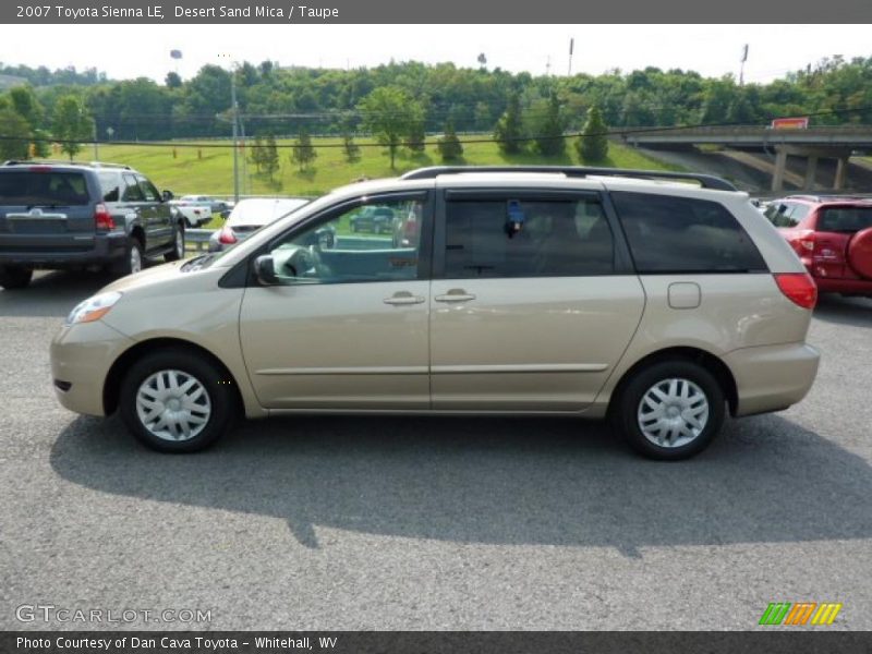 Desert Sand Mica / Taupe 2007 Toyota Sienna LE