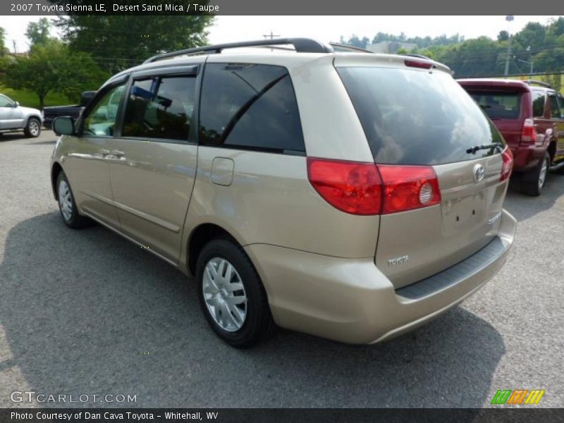 Desert Sand Mica / Taupe 2007 Toyota Sienna LE