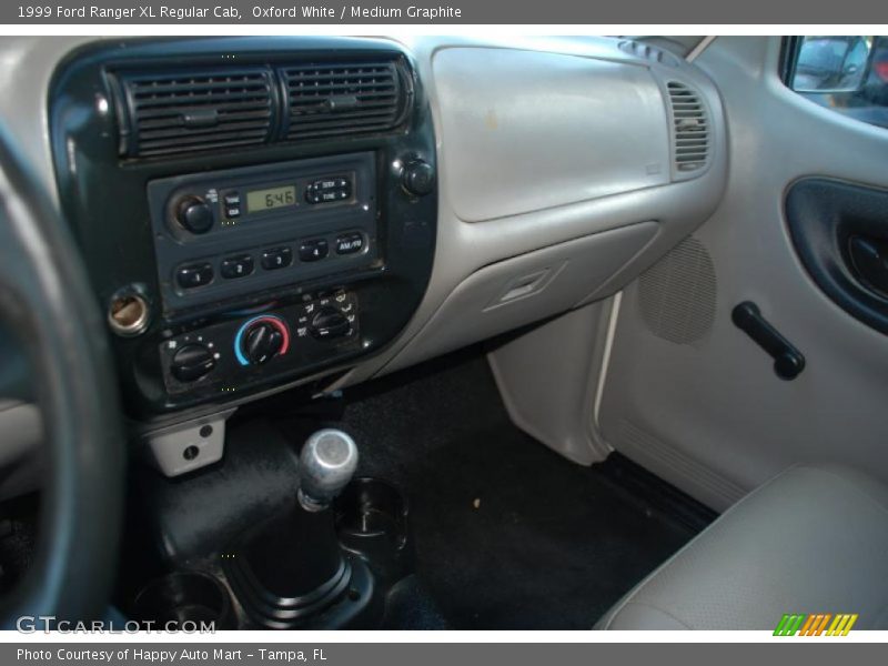 Oxford White / Medium Graphite 1999 Ford Ranger XL Regular Cab