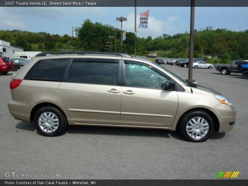 Desert Sand Mica / Taupe 2007 Toyota Sienna LE