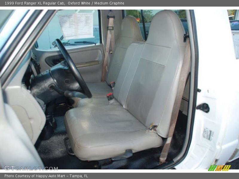 Oxford White / Medium Graphite 1999 Ford Ranger XL Regular Cab
