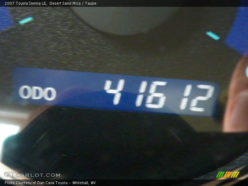 Desert Sand Mica / Taupe 2007 Toyota Sienna LE