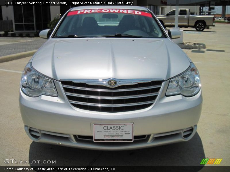 Bright Silver Metallic / Dark Slate Gray 2010 Chrysler Sebring Limited Sedan