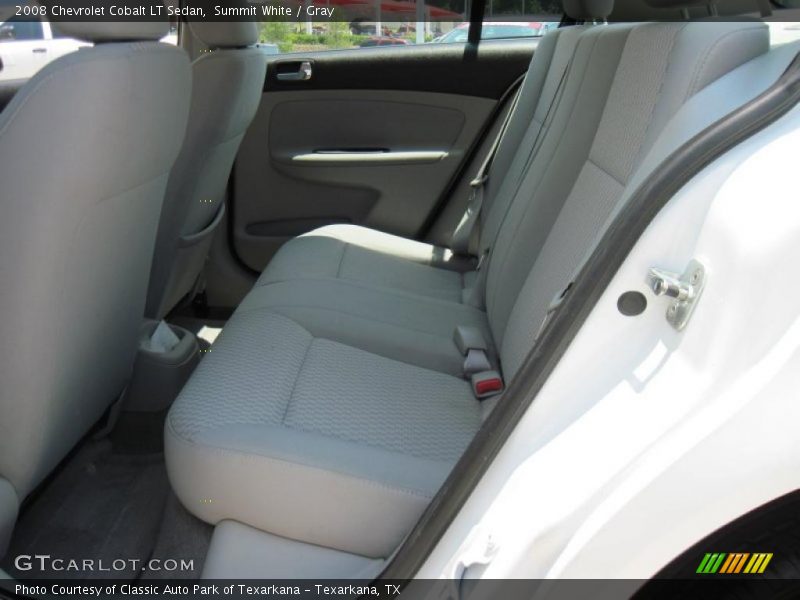 Summit White / Gray 2008 Chevrolet Cobalt LT Sedan