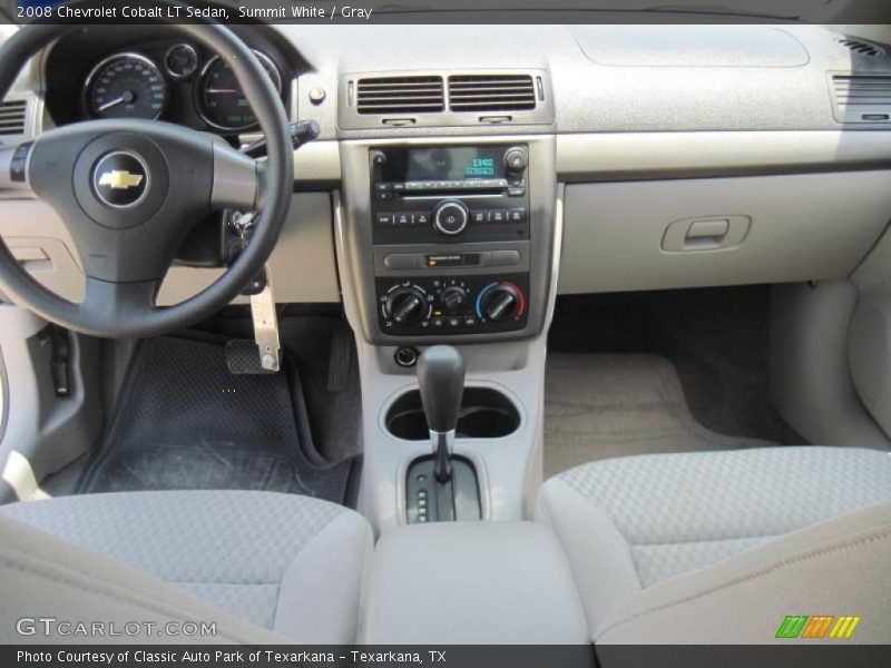 Summit White / Gray 2008 Chevrolet Cobalt LT Sedan
