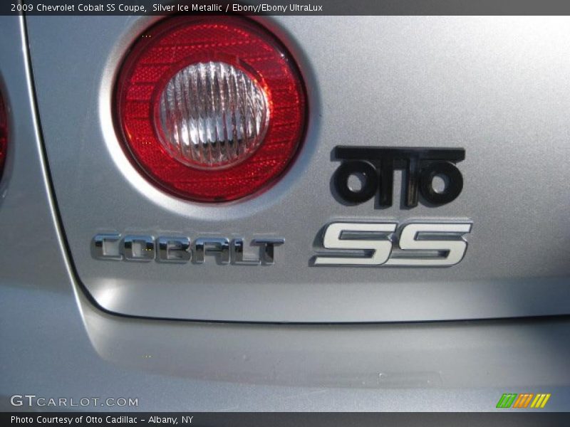 Silver Ice Metallic / Ebony/Ebony UltraLux 2009 Chevrolet Cobalt SS Coupe