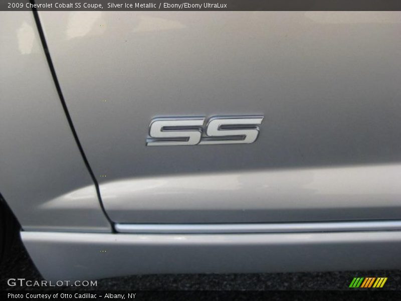 Silver Ice Metallic / Ebony/Ebony UltraLux 2009 Chevrolet Cobalt SS Coupe