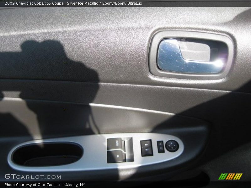 Silver Ice Metallic / Ebony/Ebony UltraLux 2009 Chevrolet Cobalt SS Coupe