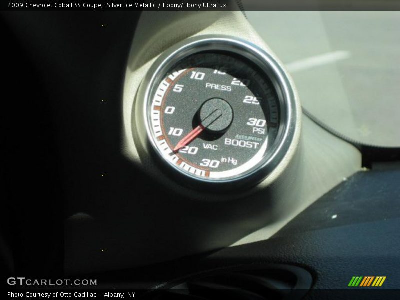 Silver Ice Metallic / Ebony/Ebony UltraLux 2009 Chevrolet Cobalt SS Coupe