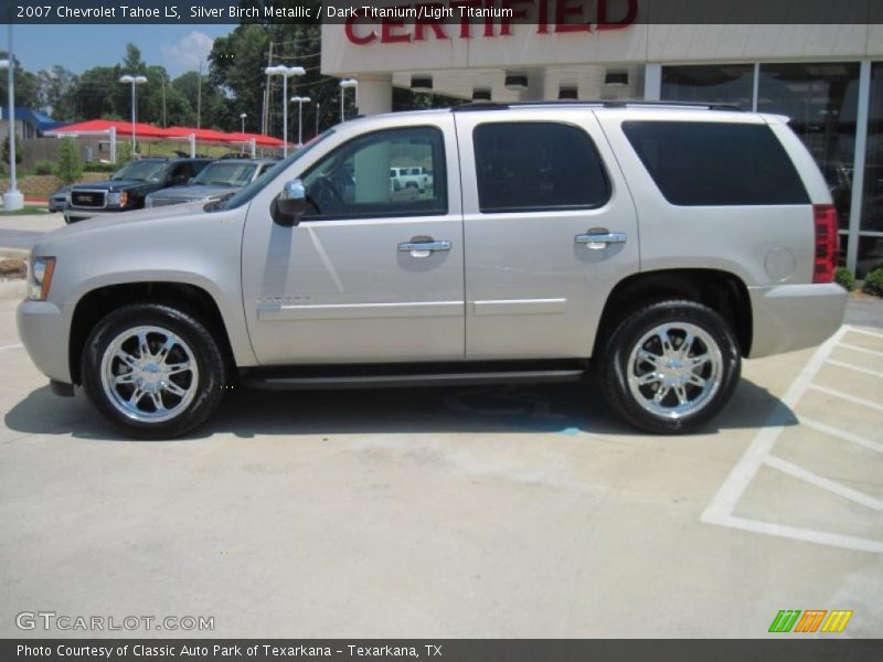 Silver Birch Metallic / Dark Titanium/Light Titanium 2007 Chevrolet Tahoe LS