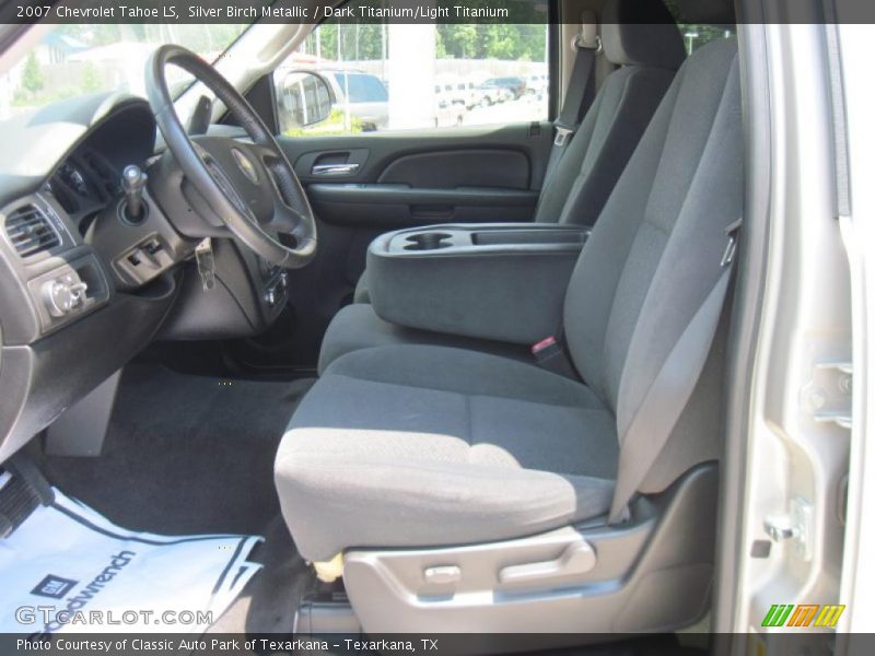 Silver Birch Metallic / Dark Titanium/Light Titanium 2007 Chevrolet Tahoe LS