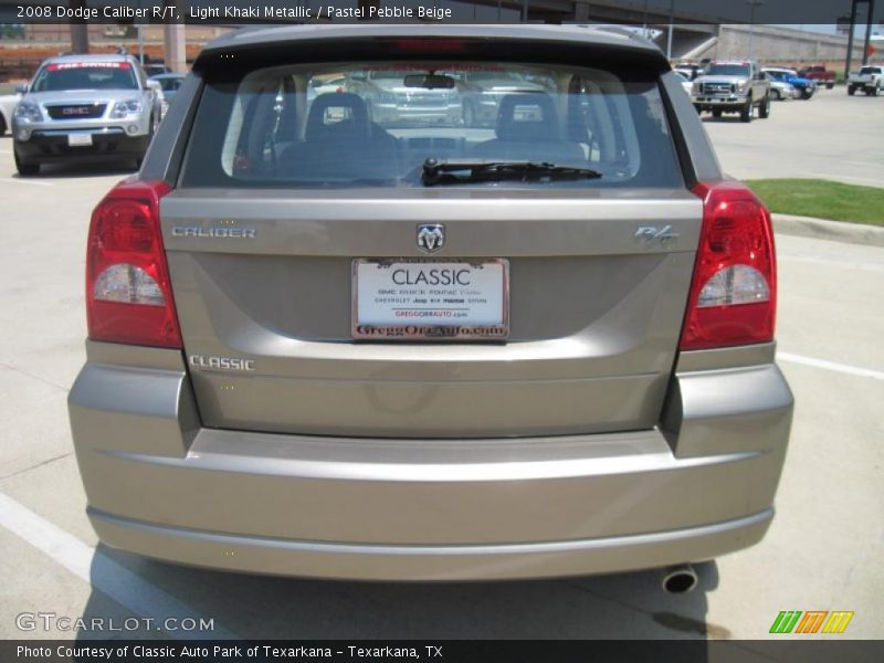Light Khaki Metallic / Pastel Pebble Beige 2008 Dodge Caliber R/T