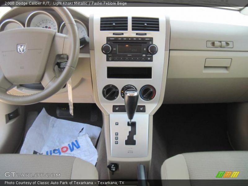 Light Khaki Metallic / Pastel Pebble Beige 2008 Dodge Caliber R/T
