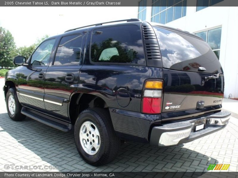 Dark Blue Metallic / Gray/Dark Charcoal 2005 Chevrolet Tahoe LS