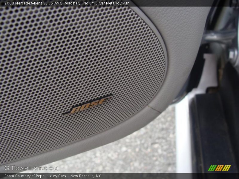 Iridium Silver Metallic / Ash 2008 Mercedes-Benz SL 55 AMG Roadster