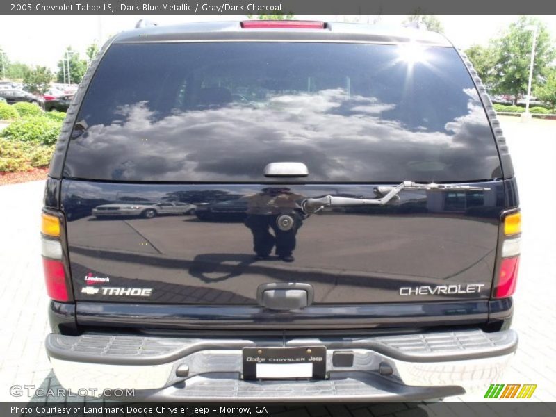 Dark Blue Metallic / Gray/Dark Charcoal 2005 Chevrolet Tahoe LS
