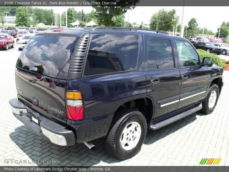 Dark Blue Metallic / Gray/Dark Charcoal 2005 Chevrolet Tahoe LS