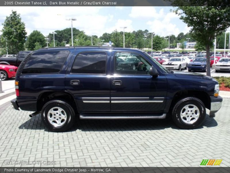 Dark Blue Metallic / Gray/Dark Charcoal 2005 Chevrolet Tahoe LS