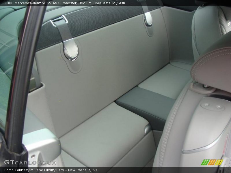 Iridium Silver Metallic / Ash 2008 Mercedes-Benz SL 55 AMG Roadster