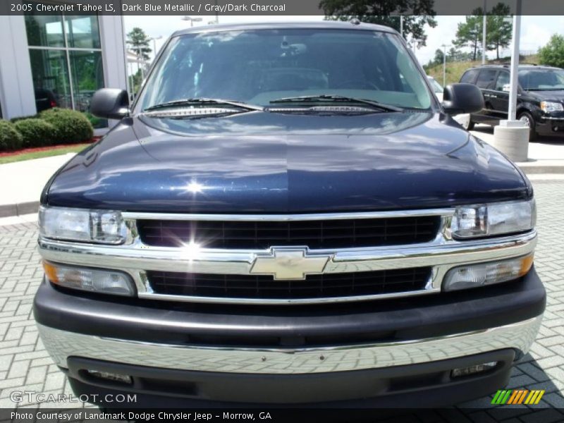 Dark Blue Metallic / Gray/Dark Charcoal 2005 Chevrolet Tahoe LS