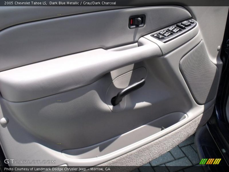 Dark Blue Metallic / Gray/Dark Charcoal 2005 Chevrolet Tahoe LS