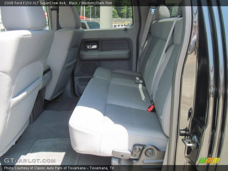 Black / Medium/Dark Flint 2008 Ford F150 XLT SuperCrew 4x4