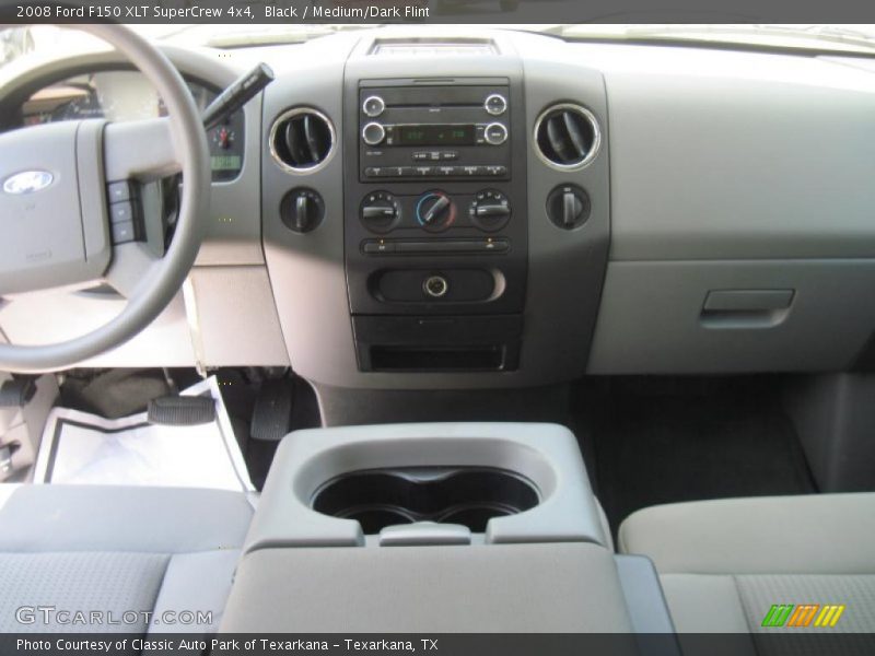 Black / Medium/Dark Flint 2008 Ford F150 XLT SuperCrew 4x4