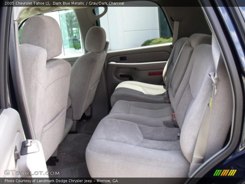 Dark Blue Metallic / Gray/Dark Charcoal 2005 Chevrolet Tahoe LS