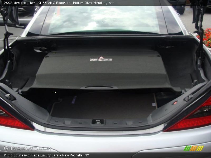 Iridium Silver Metallic / Ash 2008 Mercedes-Benz SL 55 AMG Roadster