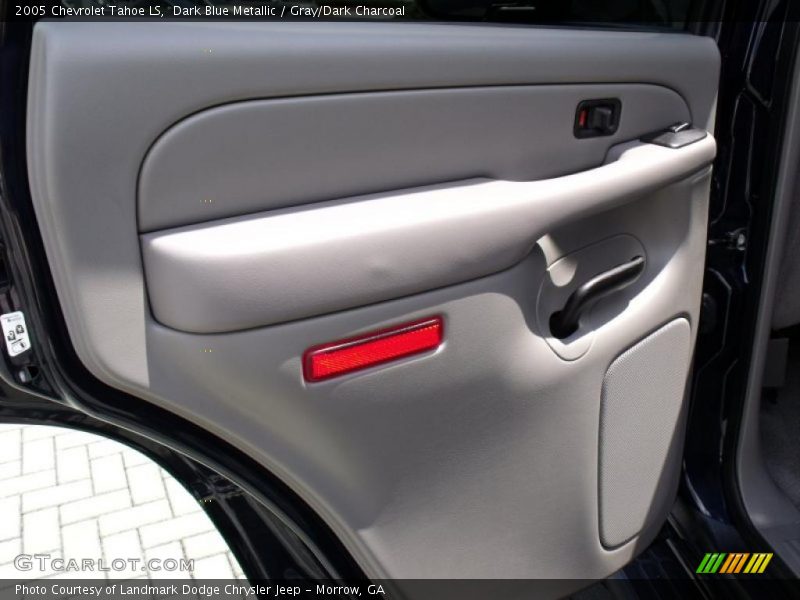Dark Blue Metallic / Gray/Dark Charcoal 2005 Chevrolet Tahoe LS
