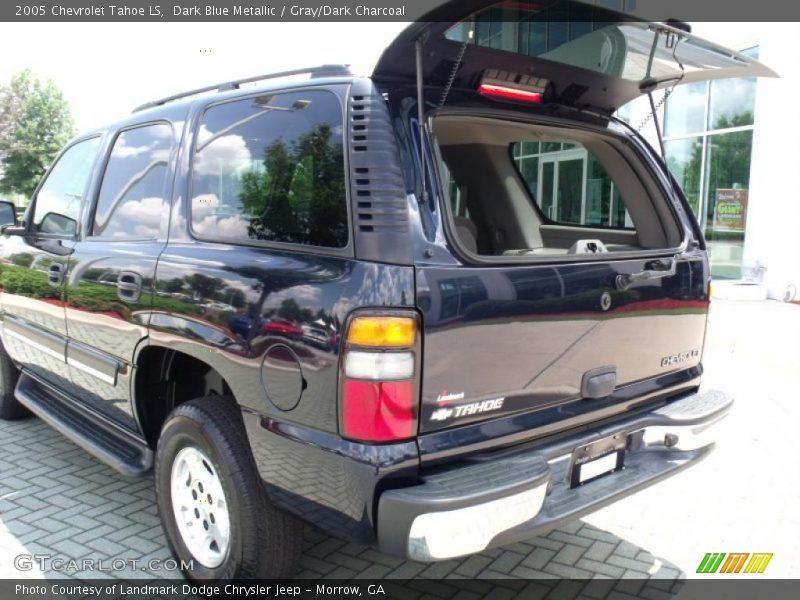 Dark Blue Metallic / Gray/Dark Charcoal 2005 Chevrolet Tahoe LS