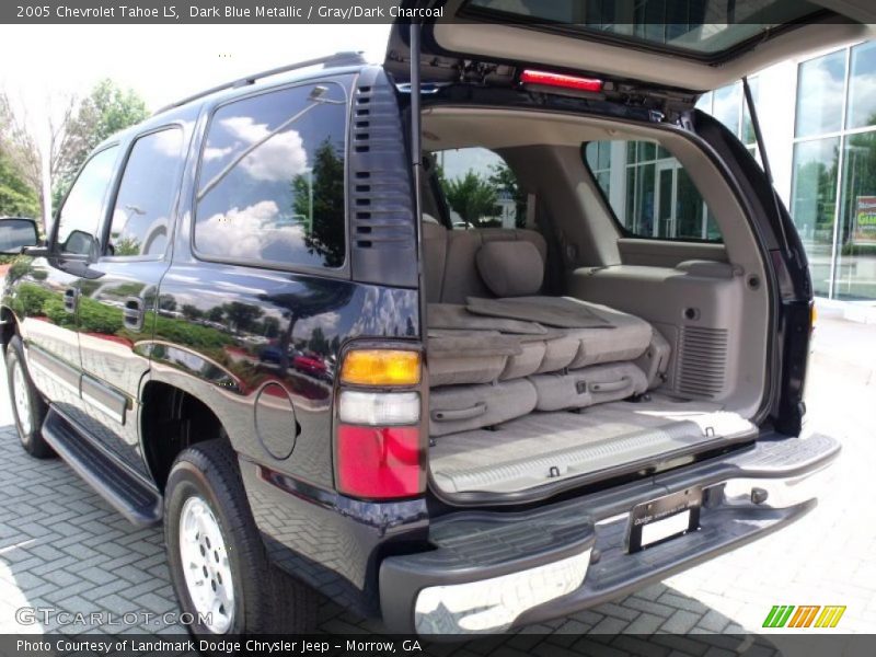 Dark Blue Metallic / Gray/Dark Charcoal 2005 Chevrolet Tahoe LS