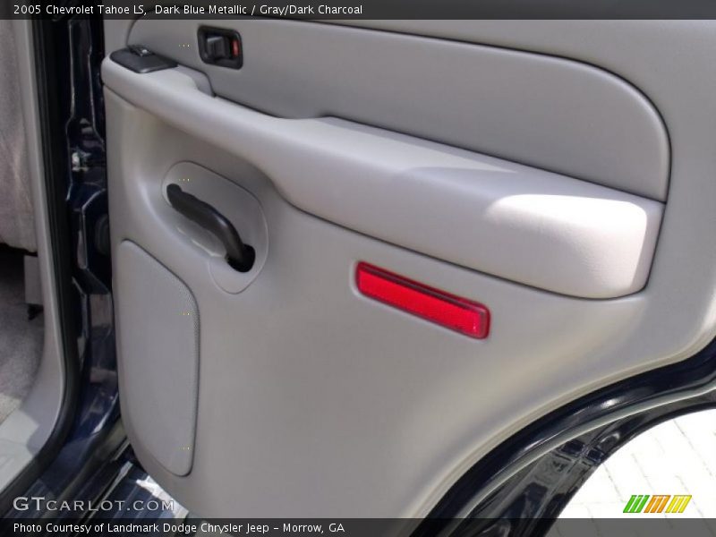 Dark Blue Metallic / Gray/Dark Charcoal 2005 Chevrolet Tahoe LS