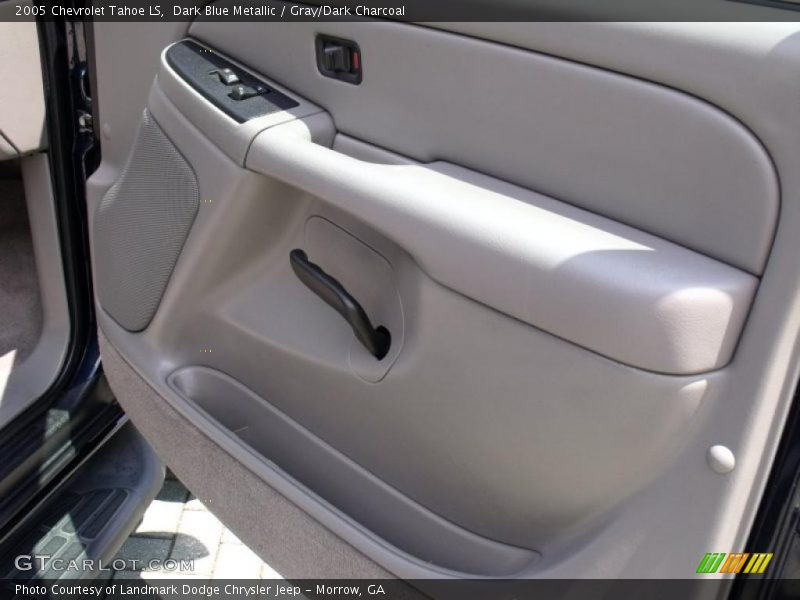 Dark Blue Metallic / Gray/Dark Charcoal 2005 Chevrolet Tahoe LS