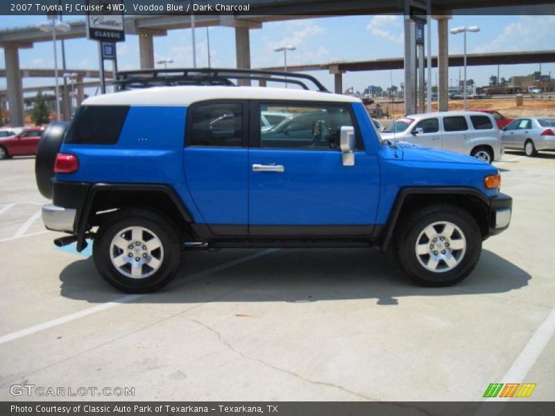 Voodoo Blue / Dark Charcoal 2007 Toyota FJ Cruiser 4WD