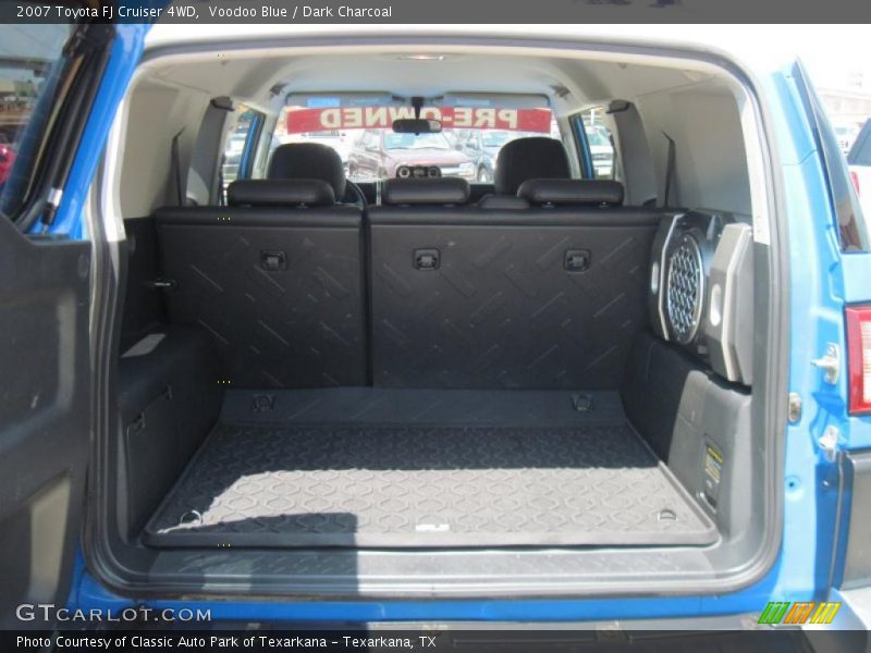Voodoo Blue / Dark Charcoal 2007 Toyota FJ Cruiser 4WD