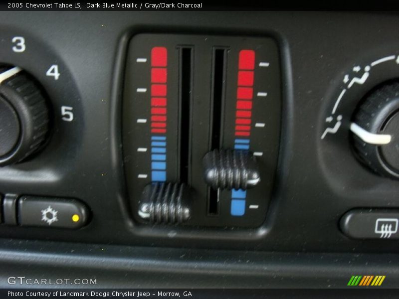 Dark Blue Metallic / Gray/Dark Charcoal 2005 Chevrolet Tahoe LS