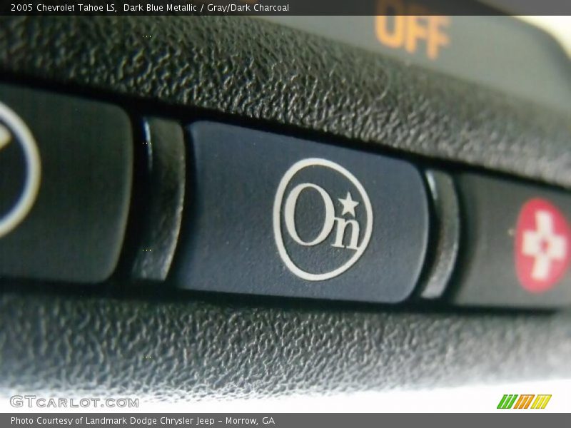 Dark Blue Metallic / Gray/Dark Charcoal 2005 Chevrolet Tahoe LS