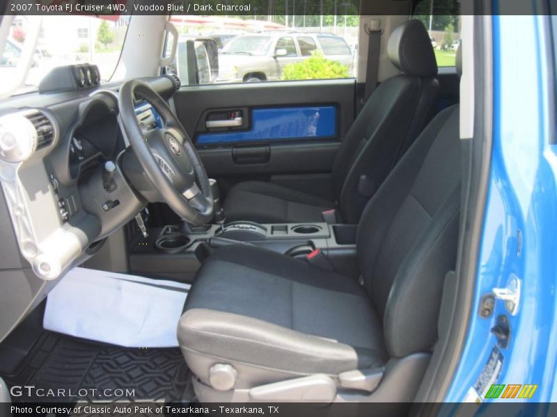 Voodoo Blue / Dark Charcoal 2007 Toyota FJ Cruiser 4WD