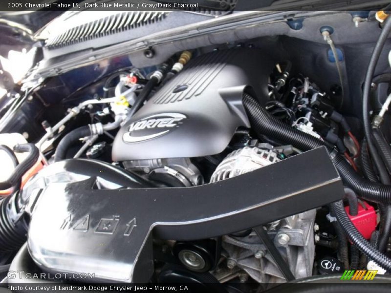 Dark Blue Metallic / Gray/Dark Charcoal 2005 Chevrolet Tahoe LS