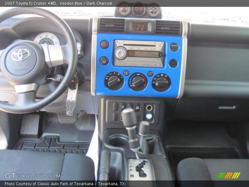 Voodoo Blue / Dark Charcoal 2007 Toyota FJ Cruiser 4WD