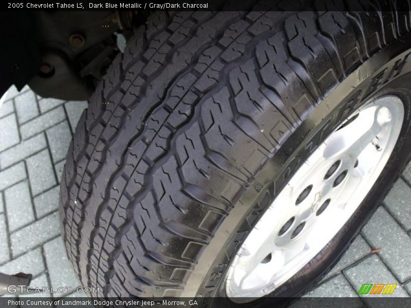Dark Blue Metallic / Gray/Dark Charcoal 2005 Chevrolet Tahoe LS