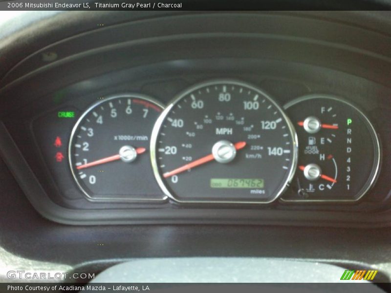 Titanium Gray Pearl / Charcoal 2006 Mitsubishi Endeavor LS