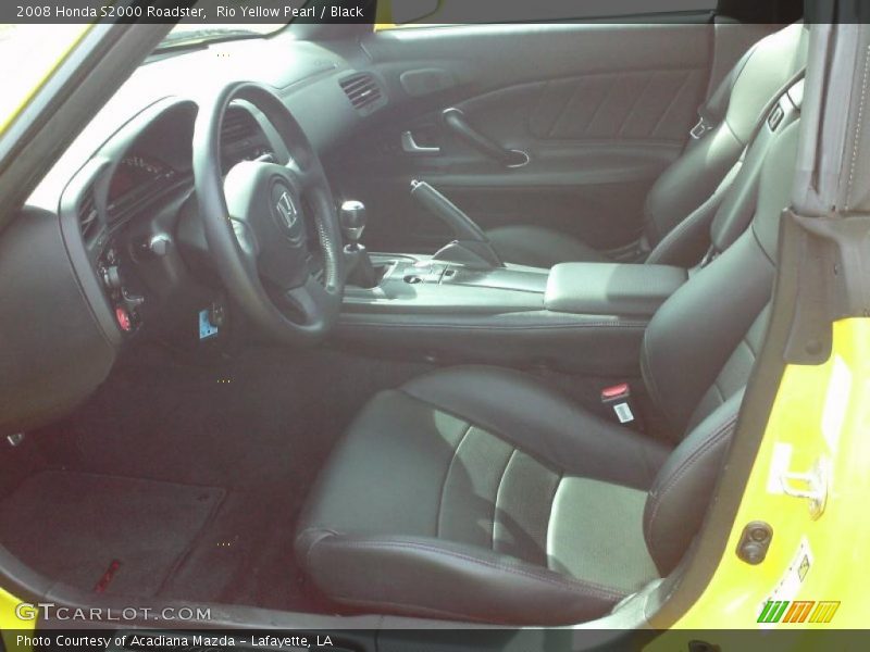 Rio Yellow Pearl / Black 2008 Honda S2000 Roadster