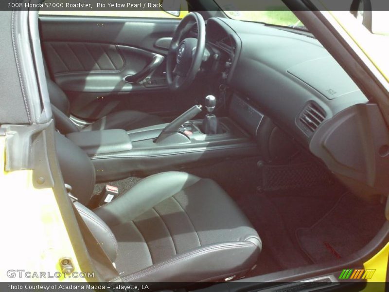 Rio Yellow Pearl / Black 2008 Honda S2000 Roadster