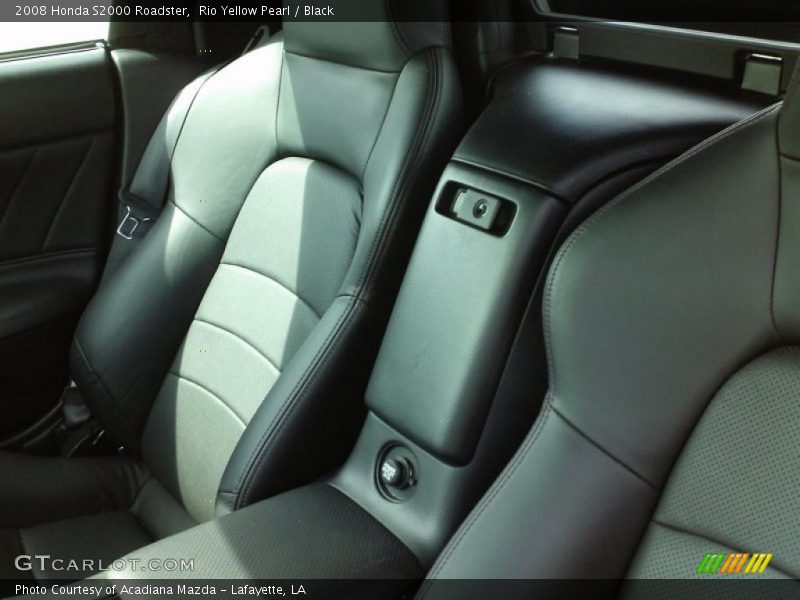 Rio Yellow Pearl / Black 2008 Honda S2000 Roadster