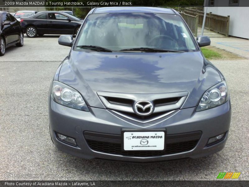 Galaxy Gray Mica / Black 2009 Mazda MAZDA3 s Touring Hatchback