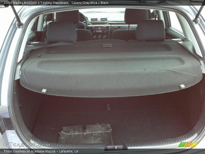Galaxy Gray Mica / Black 2009 Mazda MAZDA3 s Touring Hatchback